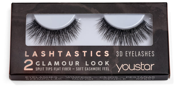 youstar LASHTASTICS 3D Eyelashes Glamour Look 2 (7006040522945)